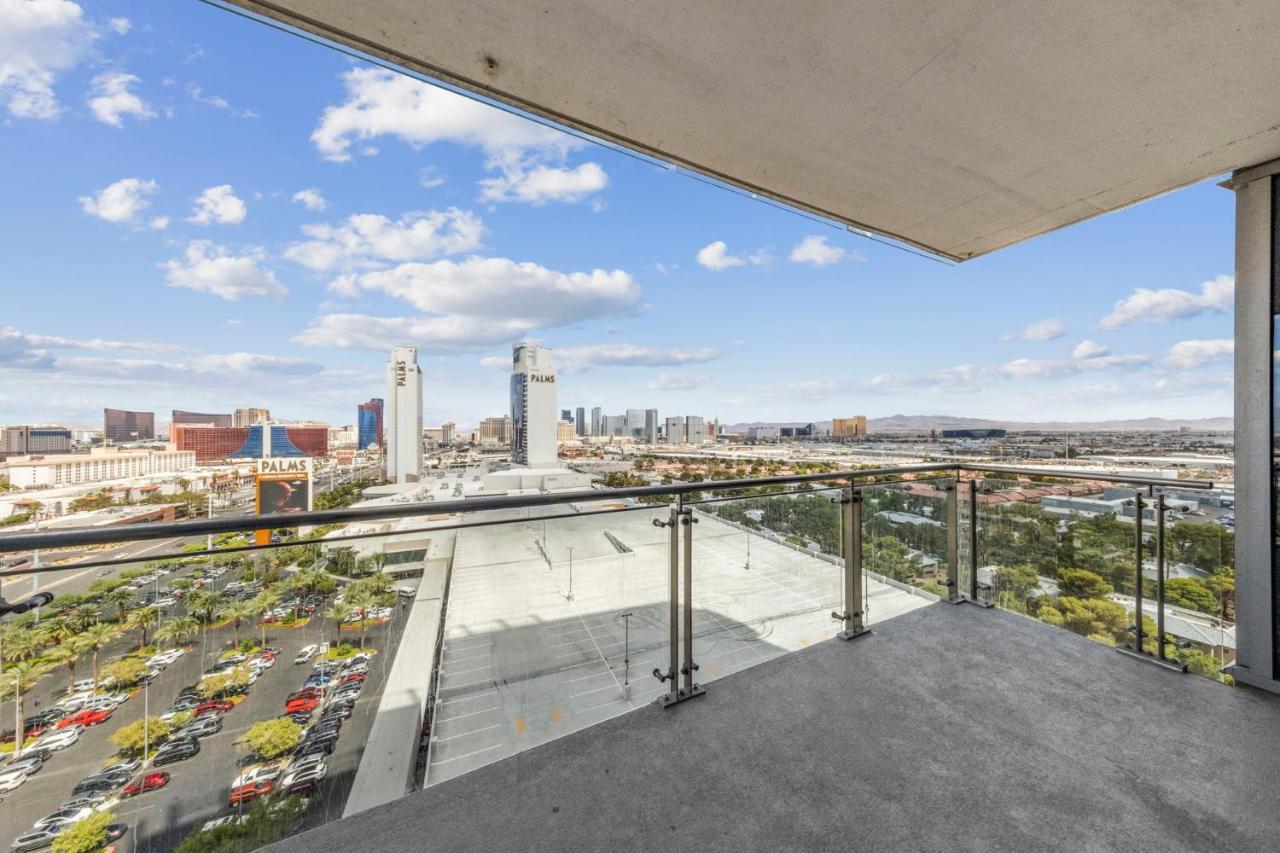 Huge Modern Luxury 17 Floor Panoramic Corner Suite With Open Balcony Лас-Вегас Екстер'єр фото
