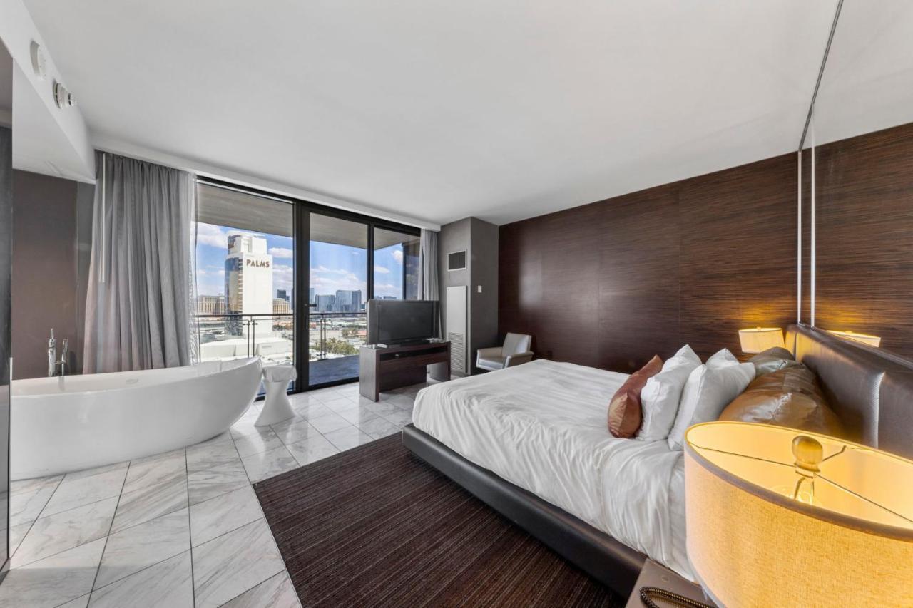 Huge Modern Luxury 17 Floor Panoramic Corner Suite With Open Balcony Лас-Вегас Екстер'єр фото